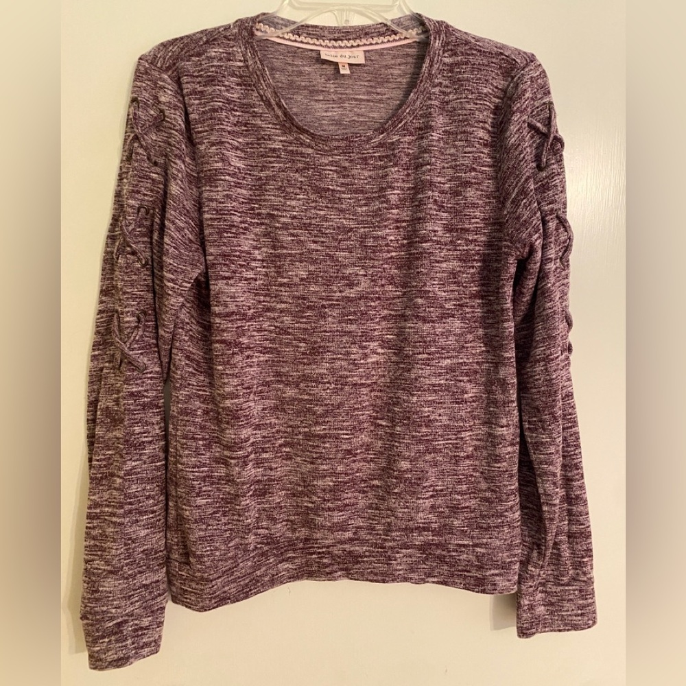 Women's Purple Knit Top